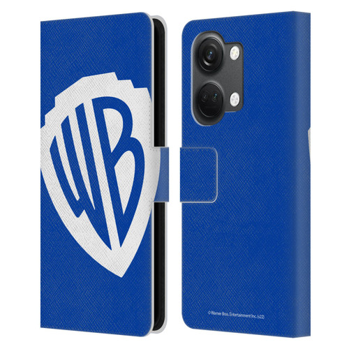 Warner Bros. Shield Logo Oversized Leather Book Wallet Case Cover For OnePlus Nord 3 5G