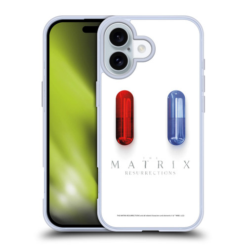 The Matrix Resurrections Key Art Poster Soft Gel Case for Apple iPhone 16