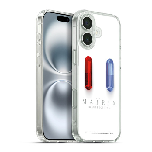 The Matrix Resurrections Key Art Poster Soft Gel Case for Apple iPhone 16 Plus & MagSafe