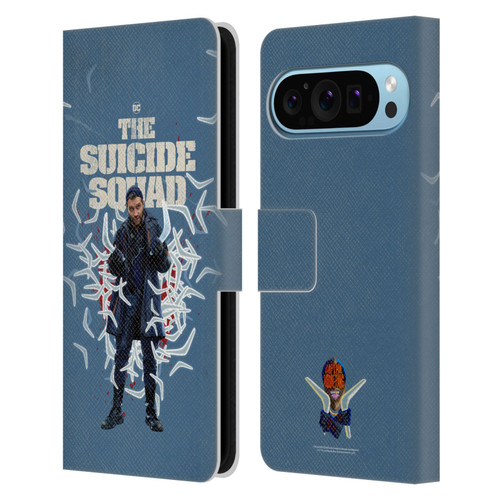 The Suicide Squad 2021 Character Poster Captain Boomerang Leather Book Wallet Case Cover For Google Pixel 9 / Pixel 9 Pro