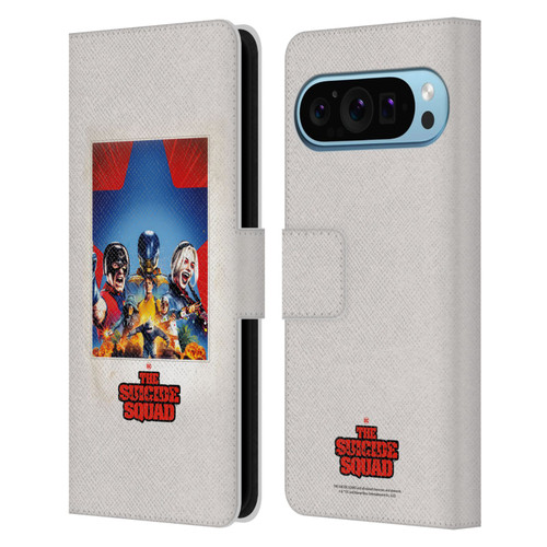 The Suicide Squad 2021 Character Poster Group Leather Book Wallet Case Cover For Google Pixel 9 / Pixel 9 Pro