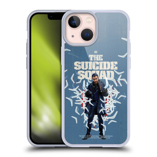 The Suicide Squad 2021 Character Poster Captain Boomerang Soft Gel Case for Apple iPhone 13 Mini