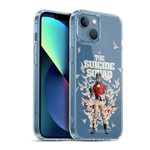 The Suicide Squad 2021 Character Poster Peacemaker Soft Gel Case for Apple iPhone 13 Mini & MagSafe