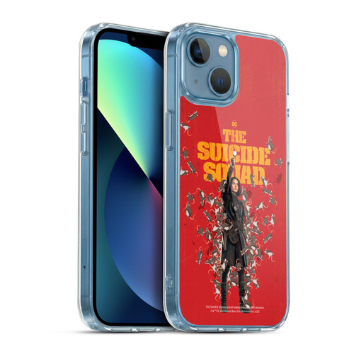 The Suicide Squad 2021 Character Poster Ratcatcher Soft Gel Case for Apple iPhone 13 Mini & MagSafe