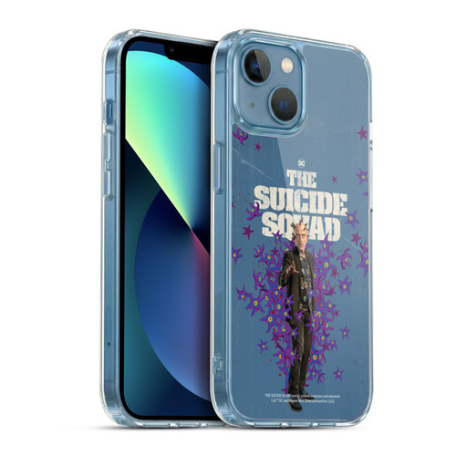 The Suicide Squad 2021 Character Poster Thinker Soft Gel Case for Apple iPhone 13 Mini & MagSafe