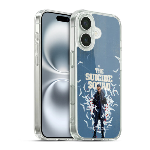 The Suicide Squad 2021 Character Poster Captain Boomerang Soft Gel Case for Apple iPhone 16 & MagSafe