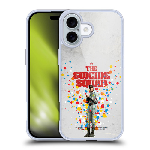 The Suicide Squad 2021 Character Poster Polkadot Man Soft Gel Case for Apple iPhone 16