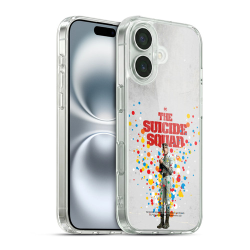The Suicide Squad 2021 Character Poster Polkadot Man Soft Gel Case for Apple iPhone 16 & MagSafe