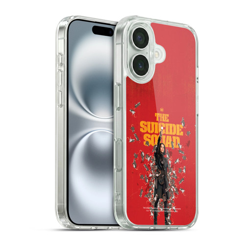 The Suicide Squad 2021 Character Poster Ratcatcher Soft Gel Case for Apple iPhone 16 & MagSafe