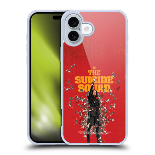 The Suicide Squad 2021 Character Poster Ratcatcher Soft Gel Case for Apple iPhone 16 Plus