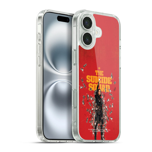 The Suicide Squad 2021 Character Poster Ratcatcher Soft Gel Case for Apple iPhone 16 Plus & MagSafe