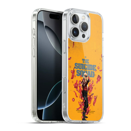 The Suicide Squad 2021 Character Poster Savant Soft Gel Case for Apple iPhone 16 Pro Max & MagSafe
