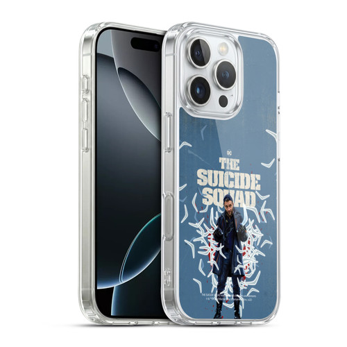 The Suicide Squad 2021 Character Poster Captain Boomerang Soft Gel Case for Apple iPhone 16 Pro & MagSafe