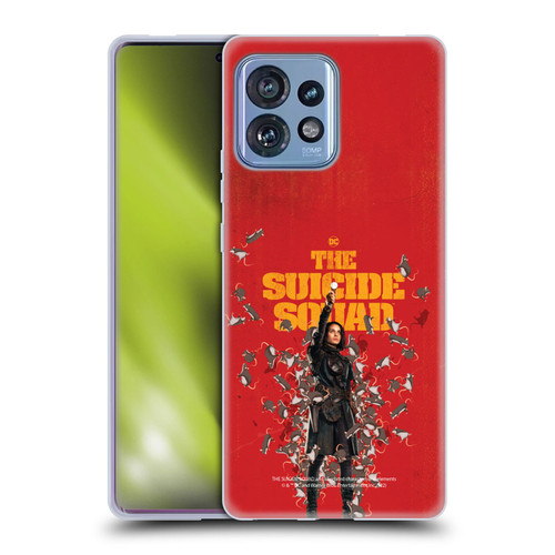 The Suicide Squad 2021 Character Poster Ratcatcher Soft Gel Case for Motorola Moto Edge 40 Pro