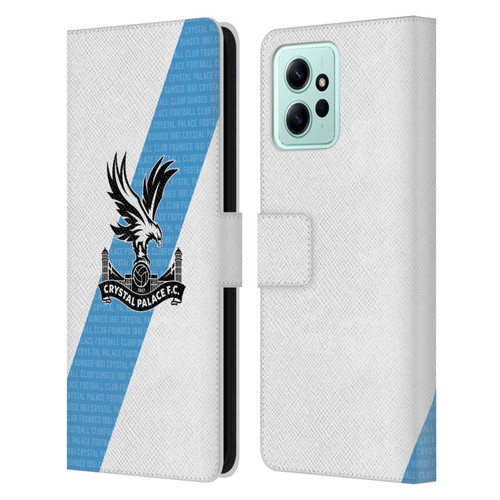 Crystal Palace FC 2023/24 Crest Kit Away Leather Book Wallet Case Cover For Xiaomi Redmi 12