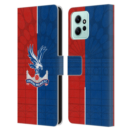 Crystal Palace FC 2023/24 Crest Kit Home Leather Book Wallet Case Cover For Xiaomi Redmi 12