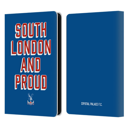 Crystal Palace FC Crest South London And Proud Leather Book Wallet Case Cover For Amazon Kindle Paperwhite 5 (2021) Crystal Palace FC Crest South London And Proud Leather Book Wallet Case Cover For Amazon Kindle Paperwhite 5 (2021)