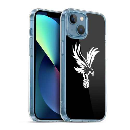Crystal Palace FC Crest Eagle Grey Soft Gel Case for Apple iPhone 13 Mini & MagSafe