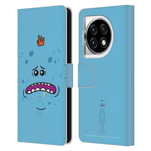 Rick And Morty Season 4 Graphics Mr. Meeseeks Leather Book Wallet Case Cover For OPPO OnePlus Ace 3 5G