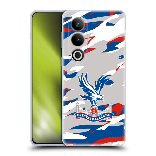 Crystal Palace FC Crest Camouflage Soft Gel Case for OPPO OnePlus Ace 3V 5G