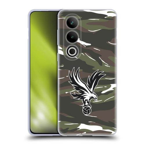 Crystal Palace FC Crest Woodland Camouflage Soft Gel Case for OPPO OnePlus Ace 3V 5G