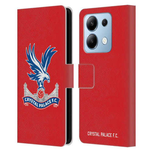 Crystal Palace FC Crest Eagle Leather Book Wallet Case Cover For Xiaomi Redmi Note 13/13 Pro 5G