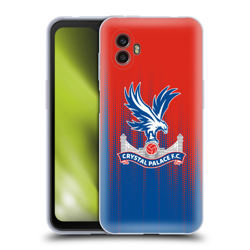 Crystal Palace FC Crest Halftone Soft Gel Case for Samsung Galaxy Xcover6 Pro/Pro2