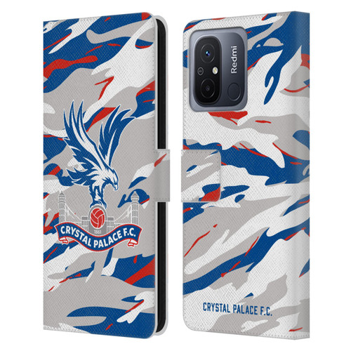 Crystal Palace FC Crest Camouflage Leather Book Wallet Case Cover For Xiaomi Redmi 12C