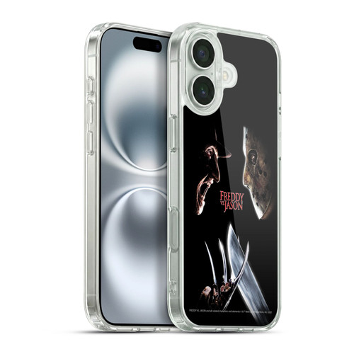 Freddy VS. Jason Graphics Freddy vs. Jason Soft Gel Case for Apple iPhone 16 Plus & MagSafe
