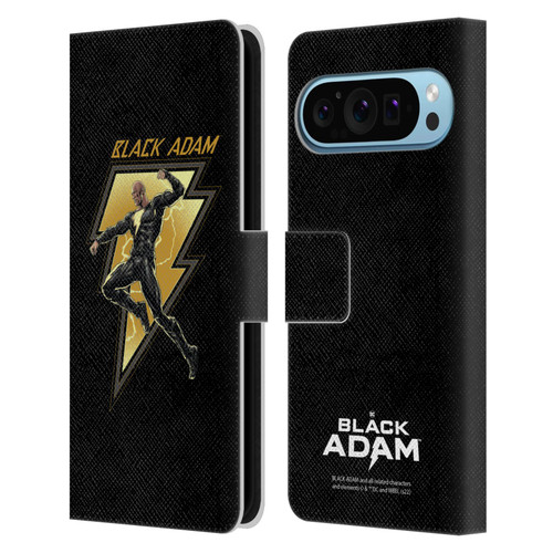 Black Adam Graphics Black Adam 2 Leather Book Wallet Case Cover For Google Pixel 9 / Pixel 9 Pro