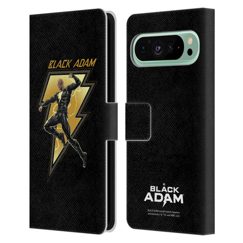 Black Adam Graphics Black Adam 2 Leather Book Wallet Case Cover For Google Pixel 9 Pro XL