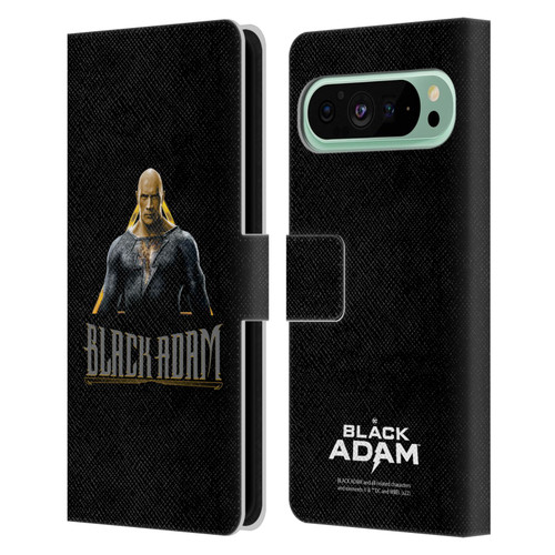 Black Adam Graphics Black Adam Leather Book Wallet Case Cover For Google Pixel 9 Pro XL