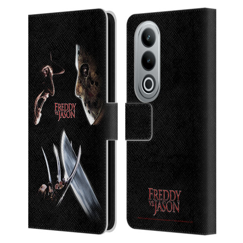 Freddy VS. Jason Graphics Freddy vs. Jason Leather Book Wallet Case Cover For OPPO OnePlus Ace 3V 5G