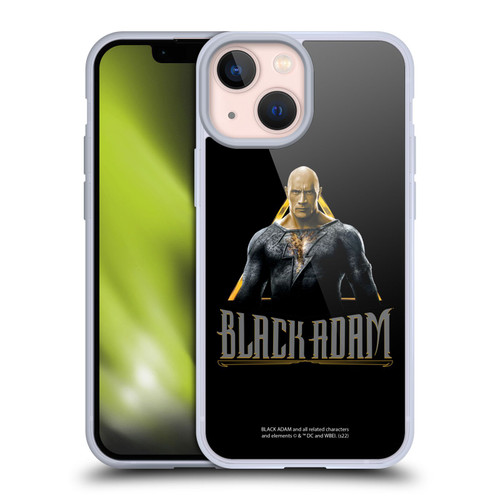 Black Adam Graphics Black Adam Soft Gel Case for Apple iPhone 13 Mini