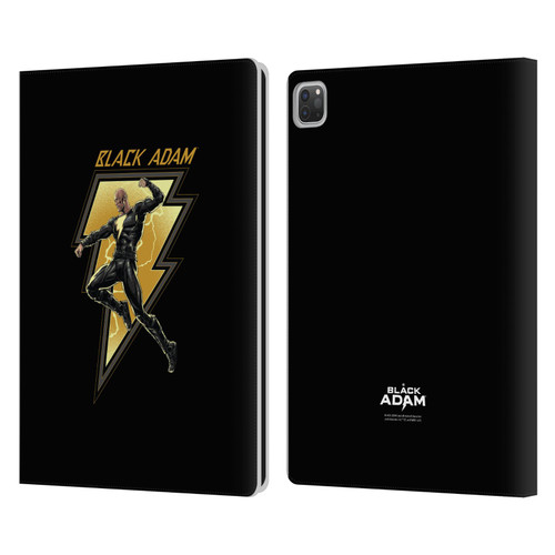 Black Adam Graphics Black Adam 2 Leather Book Wallet Case Cover For Apple iPad Pro 13 M4 2024