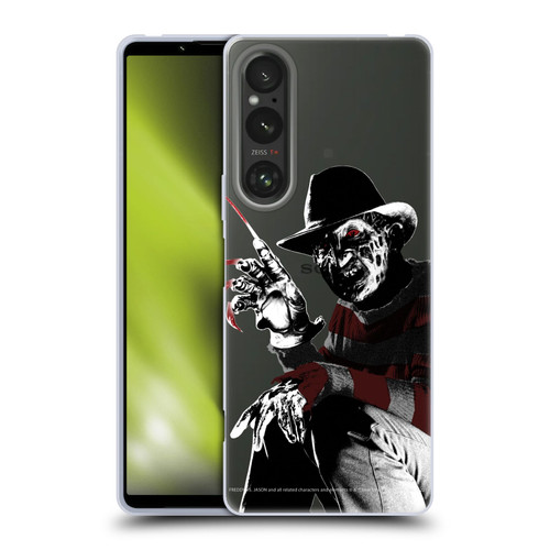 Freddy VS. Jason Graphics Freddy Soft Gel Case for Sony Xperia 1 V 5G