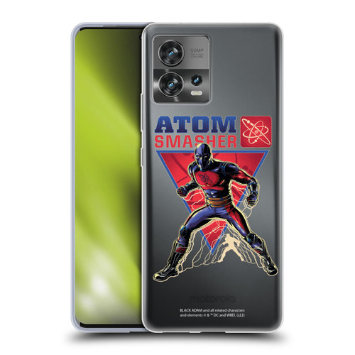 Black Adam Graphics Atom Smasher Soft Gel Case for Motorola Moto Edge 30 Fusion