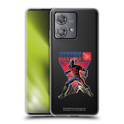 Black Adam Graphics Atom Smasher Soft Gel Case for Motorola Edge 40 Neo 5G