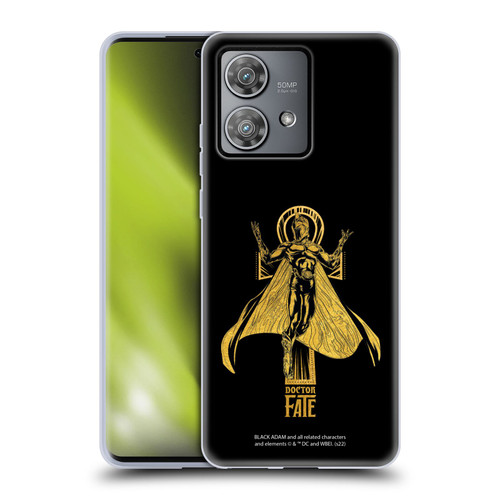 Black Adam Graphics Doctor Fate Soft Gel Case for Motorola Edge 40 Neo 5G