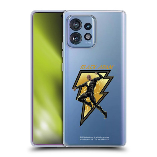 Black Adam Graphics Black Adam 2 Soft Gel Case for Motorola Moto Edge 40 Pro