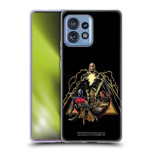 Black Adam Graphics Group Soft Gel Case for Motorola Moto Edge 40 Pro