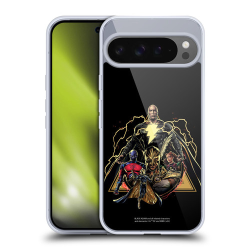 Black Adam Graphics Group Soft Gel Case for Google Pixel 9 Pro XL