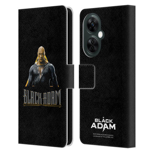 Black Adam Graphics Black Adam Leather Book Wallet Case Cover For OnePlus Nord CE 3 Lite 5G