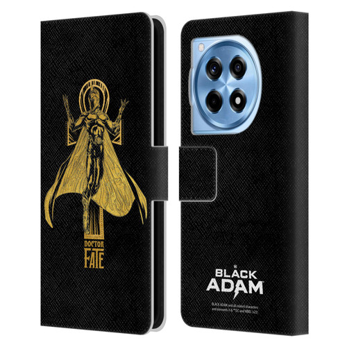 Black Adam Graphics Doctor Fate Leather Book Wallet Case Cover For OnePlus 12R