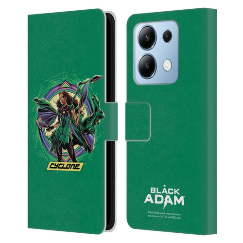 Black Adam Graphics Cyclone Leather Book Wallet Case Cover For Xiaomi Redmi Note 13/13 Pro 5G