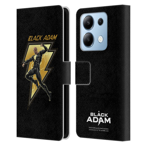 Black Adam Graphics Black Adam 2 Leather Book Wallet Case Cover For Xiaomi Redmi Note 13/13 Pro 5G