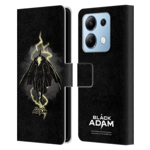 Black Adam Graphics Lightning Leather Book Wallet Case Cover For Xiaomi Redmi Note 13/13 Pro 5G