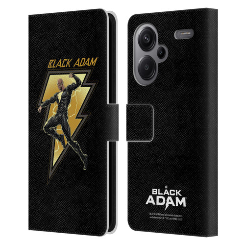 Black Adam Graphics Black Adam 2 Leather Book Wallet Case Cover For Xiaomi Redmi Note 13 Pro Plus 5G