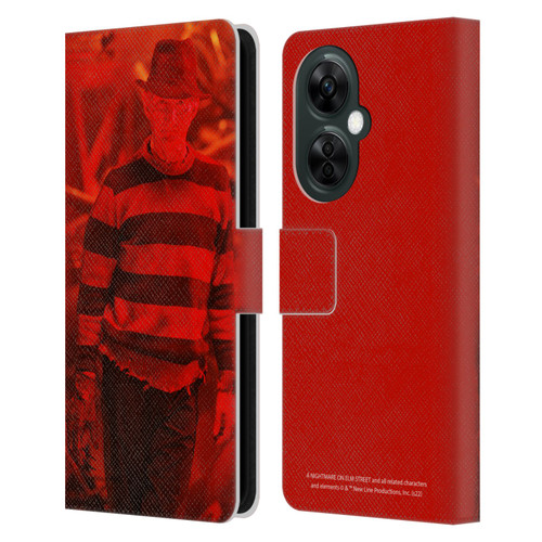 A Nightmare On Elm Street 3 Dream Warriors Graphics Freddy 2 Leather Book Wallet Case Cover For OnePlus Nord CE 3 Lite 5G
