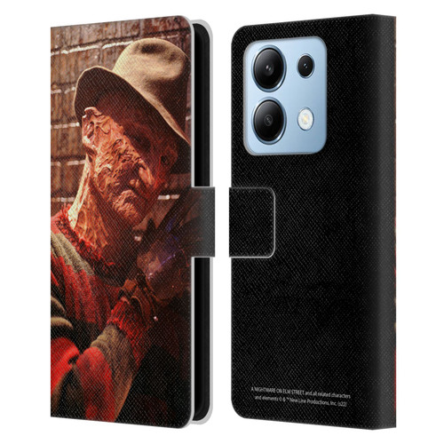 A Nightmare On Elm Street 3 Dream Warriors Graphics Freddy 3 Leather Book Wallet Case Cover For Xiaomi Redmi Note 13/13 Pro 5G